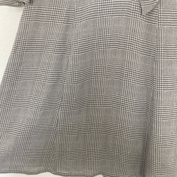 REFORMATION Plaid Mini Dress Cassie - Picture 7 of 14